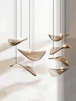 Eurrinia Butterfly Gold Metal Pendant Light - Lamp Outdoor
