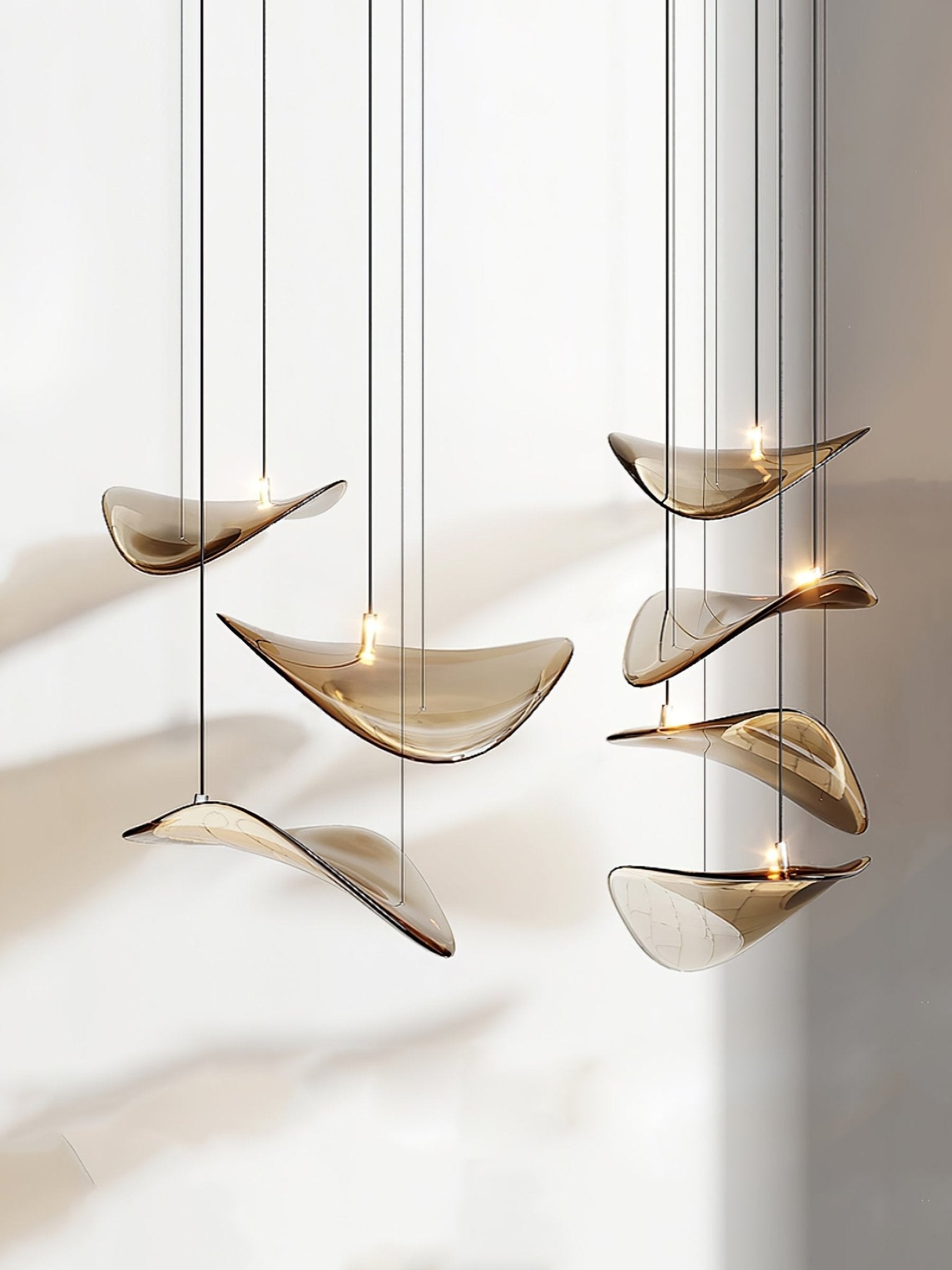 Eurrinia Butterfly Gold Metal Pendant Light - Lamp Outdoor