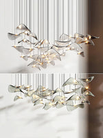 Eurrinia Butterfly Gold Metal Pendant Light - Lamp Outdoor
