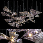 Eurrinia Butterfly Gold Metal Pendant Light - Lamp Outdoor