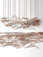 Eurrinia Butterfly Gold Metal Pendant Light - Lamp Outdoor