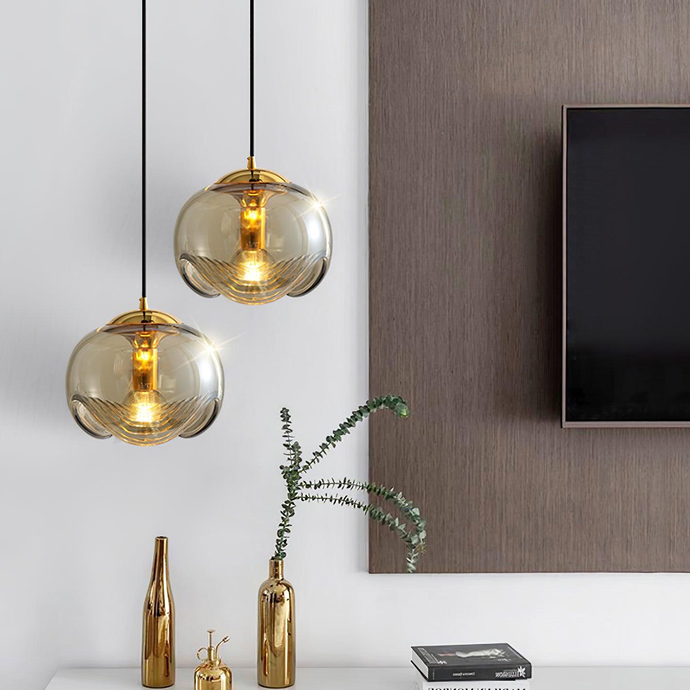 Wave Pendant Light - Lamp Outdoor