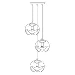 Wave Pendant Light - Lamp Outdoor