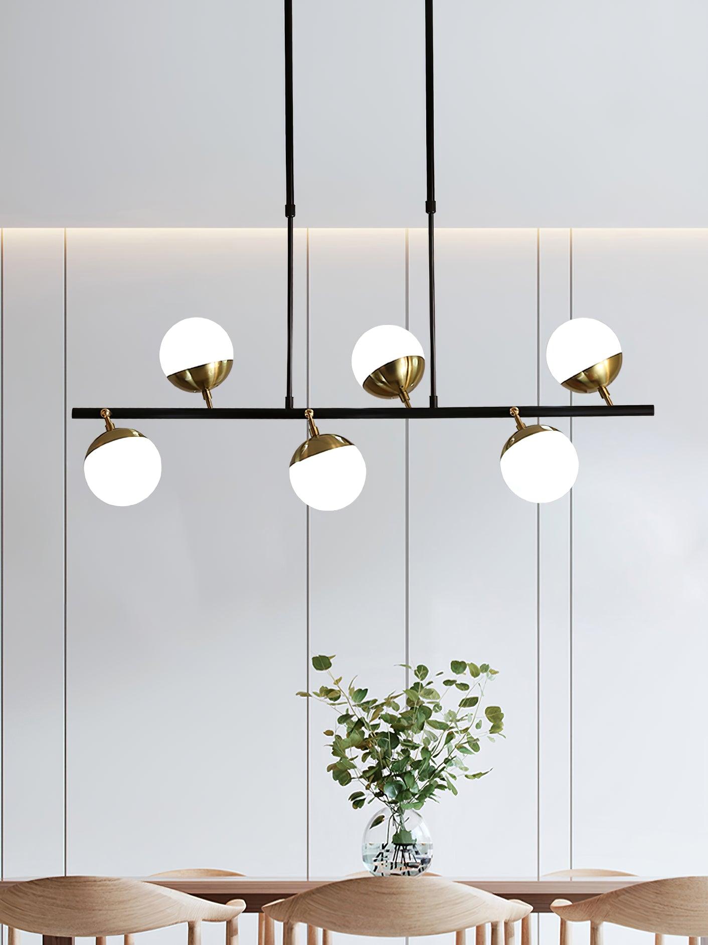 Levi Modern Metal Chandelier - Lamp Outdoor