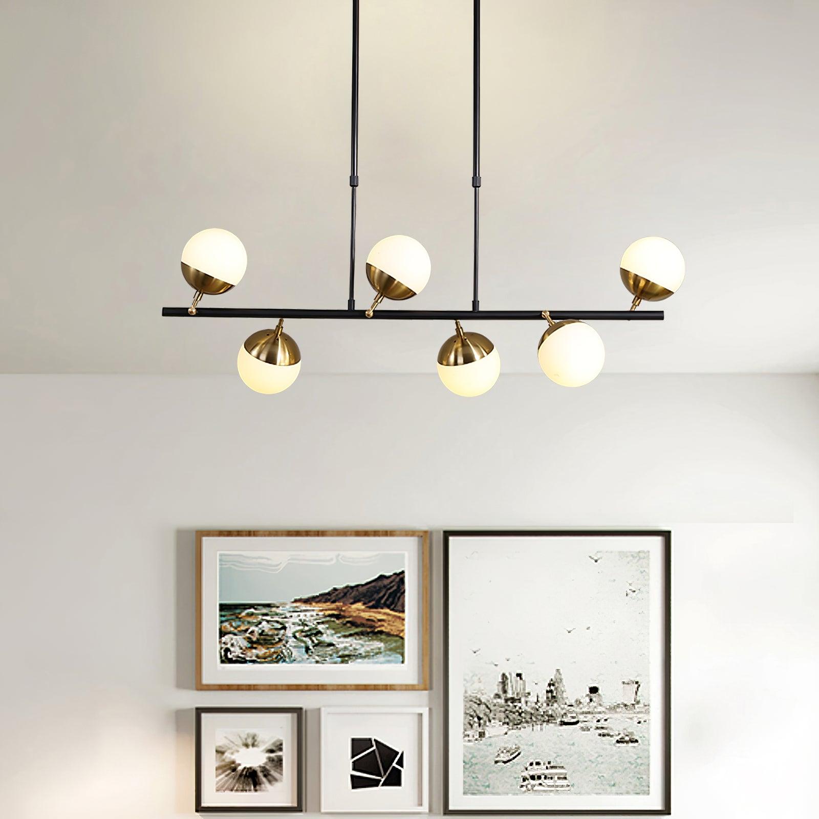 Levi Modern Metal Chandelier - Lamp Outdoor