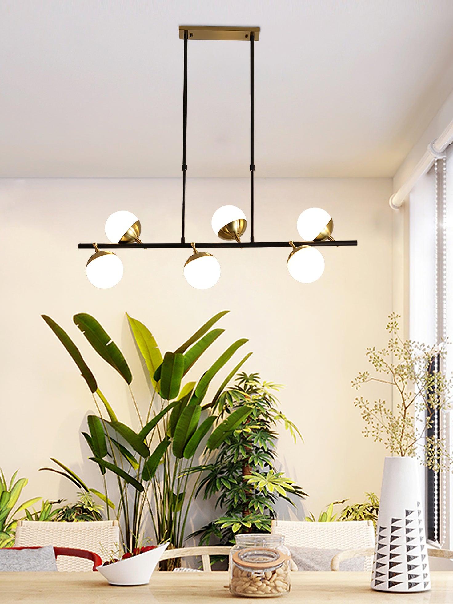 Levi Modern Metal Chandelier - Lamp Outdoor