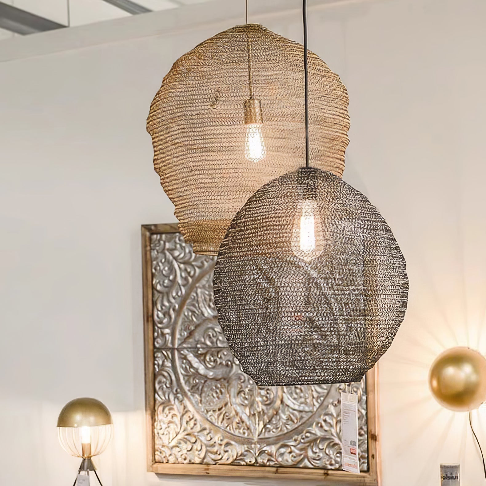Hive Industrial Wire Pendant Lamps - Lamp Outdoor