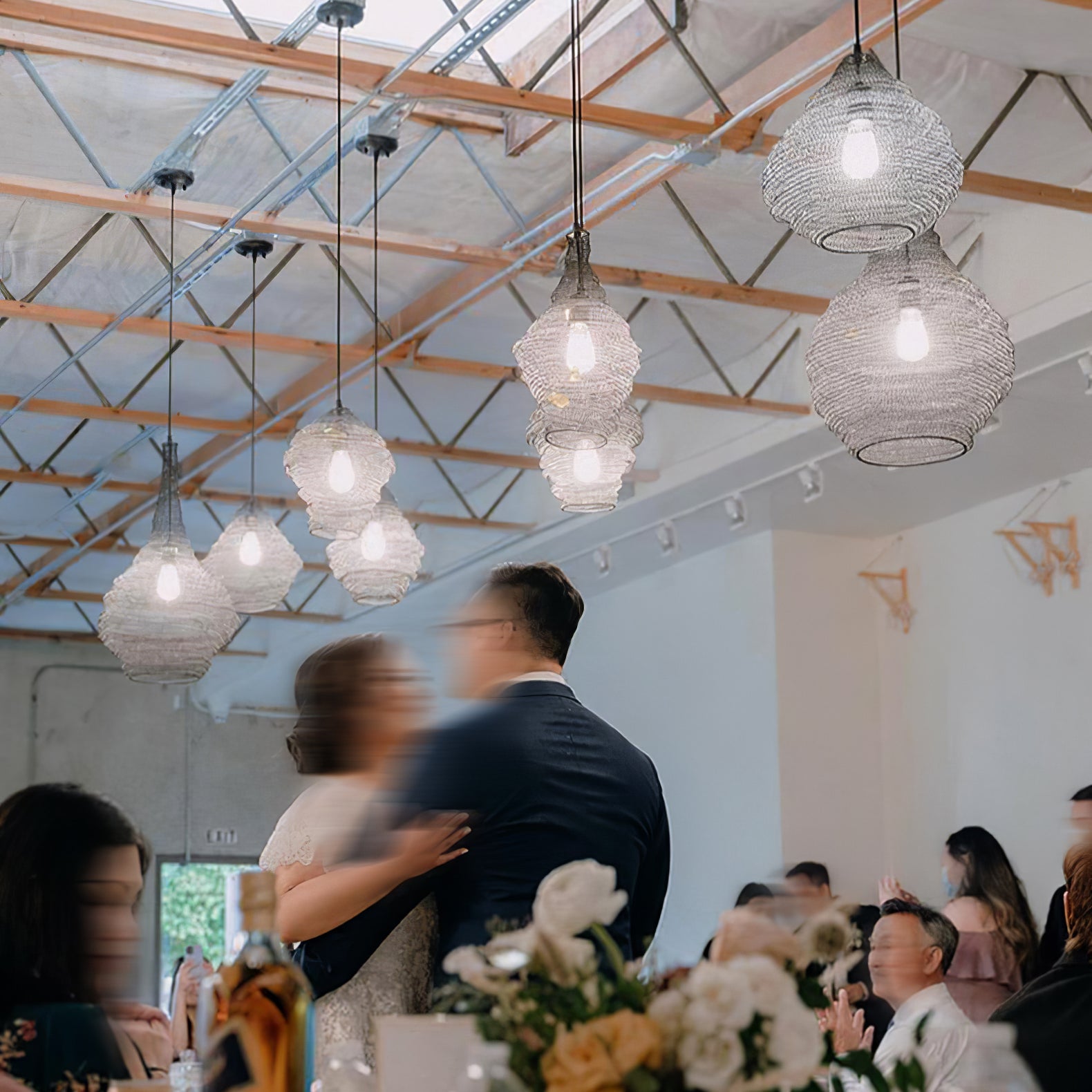 Hive Industrial Wire Pendant Lamps - Lamp Outdoor