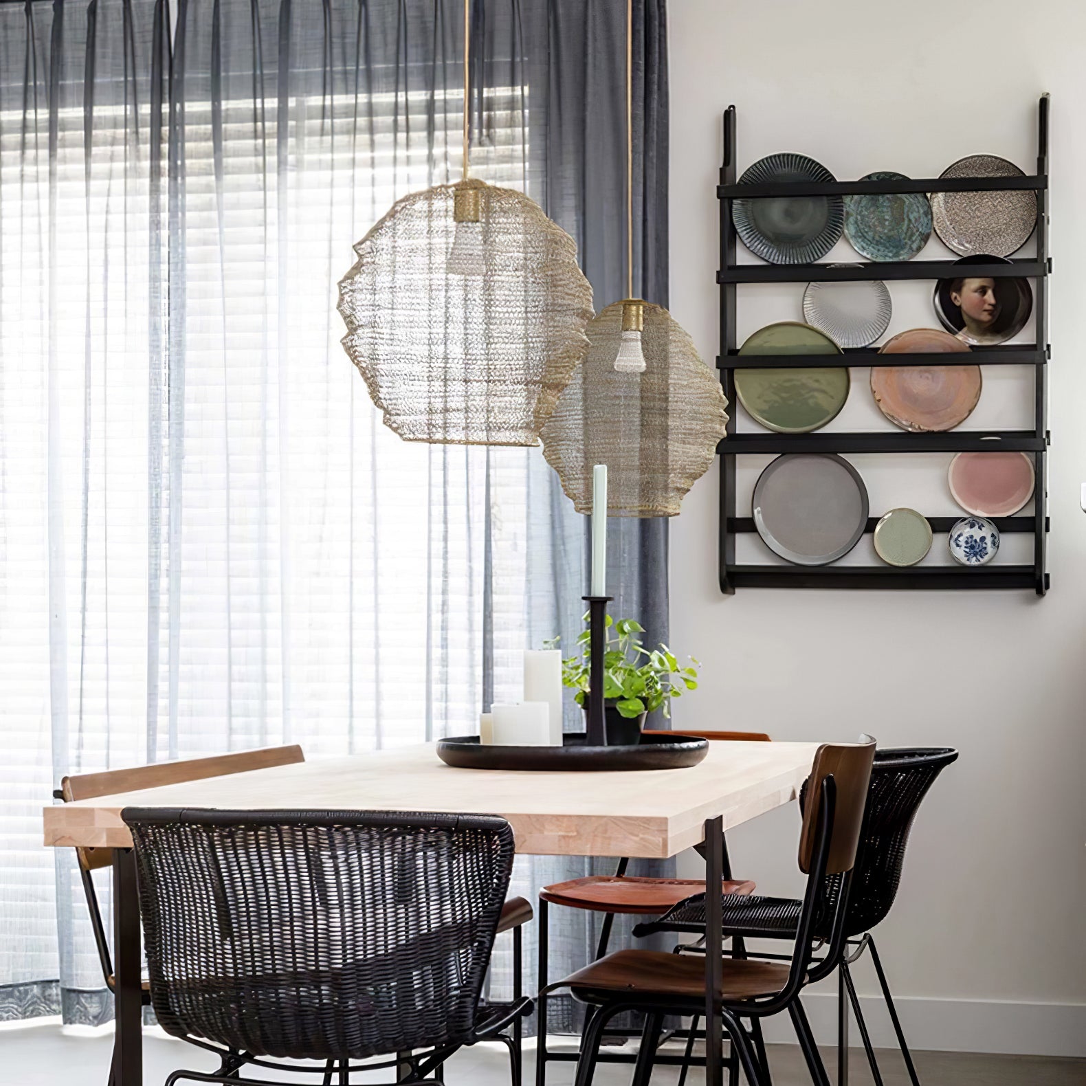 Hive Industrial Wire Pendant Lamps - Lamp Outdoor