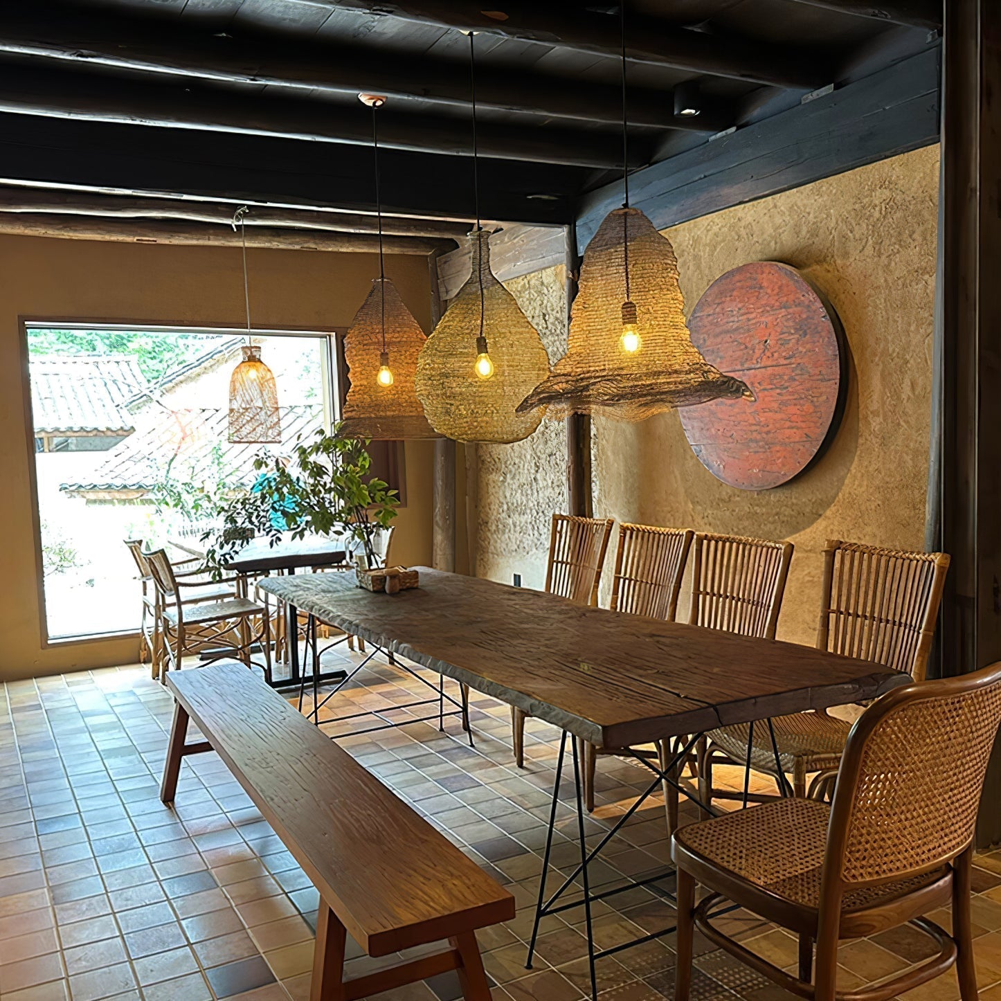 Hive Industrial Wire Pendant Lamps - Lamp Outdoor