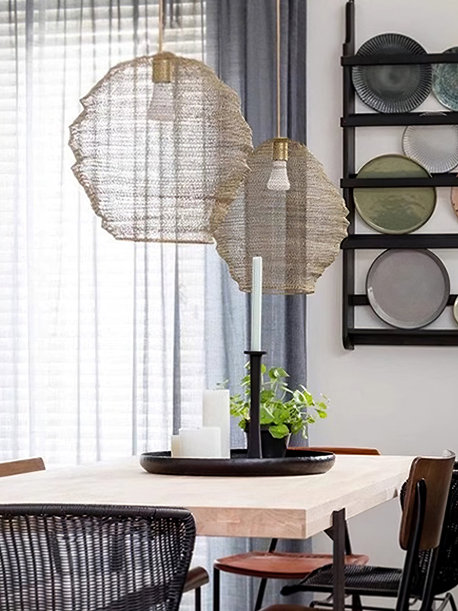 Hive Industrial Wire Pendant Lamps - Lamp Outdoor