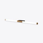 Moren Minimalist Linear Metal Wall Lamp, Gold - Lamp Outdoor