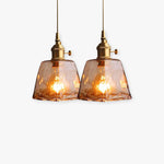 Zina Pendant Light Glass&Brass - Lamp Outdoor