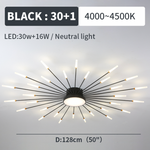 Wesley Modern Home Decoration Fireworks LED Ceiling Light - Lamp Outdoor