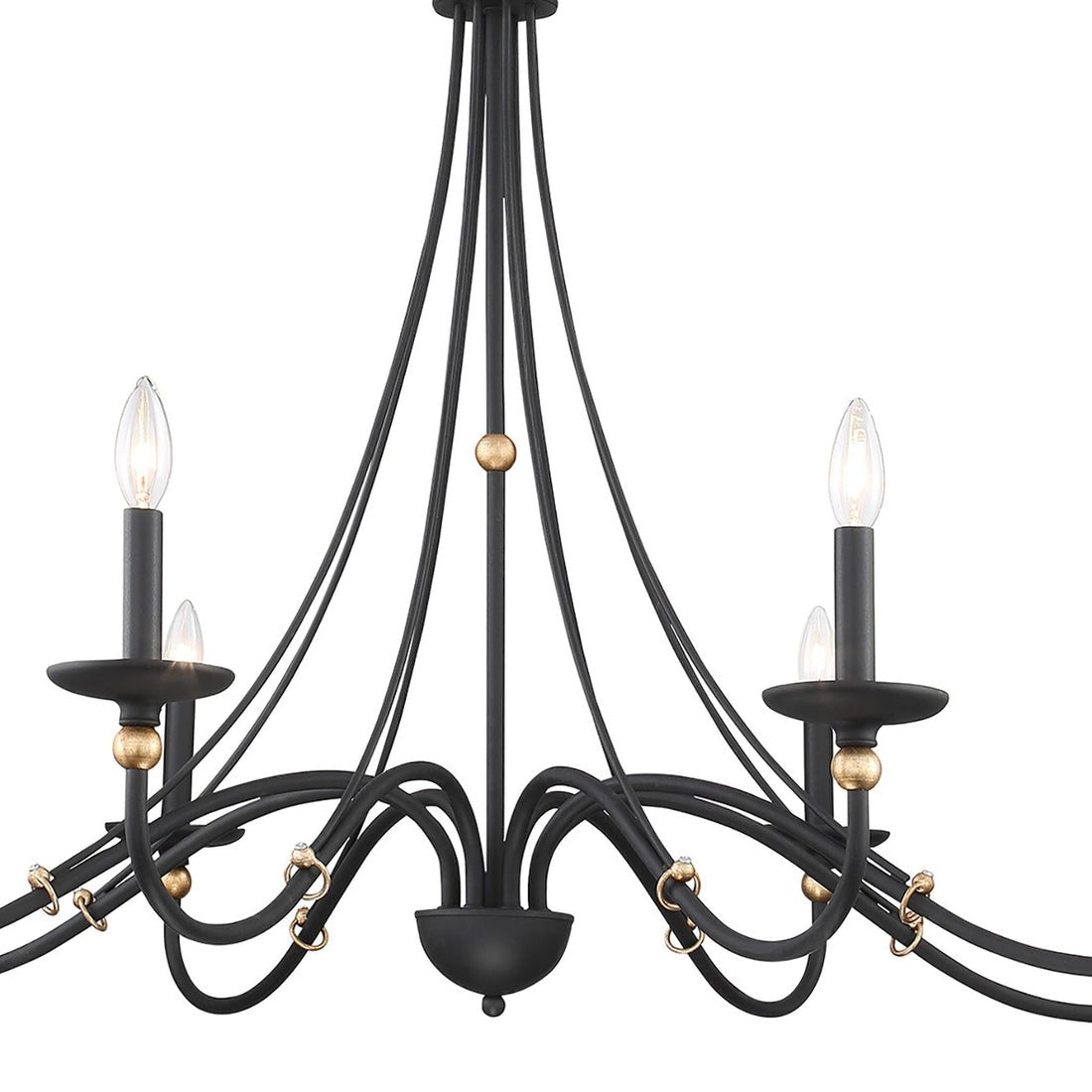 Regalia Vintage Brass Chandelier - Lamp Outdoor