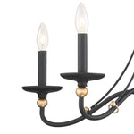 Regalia Vintage Brass Chandelier - Lamp Outdoor