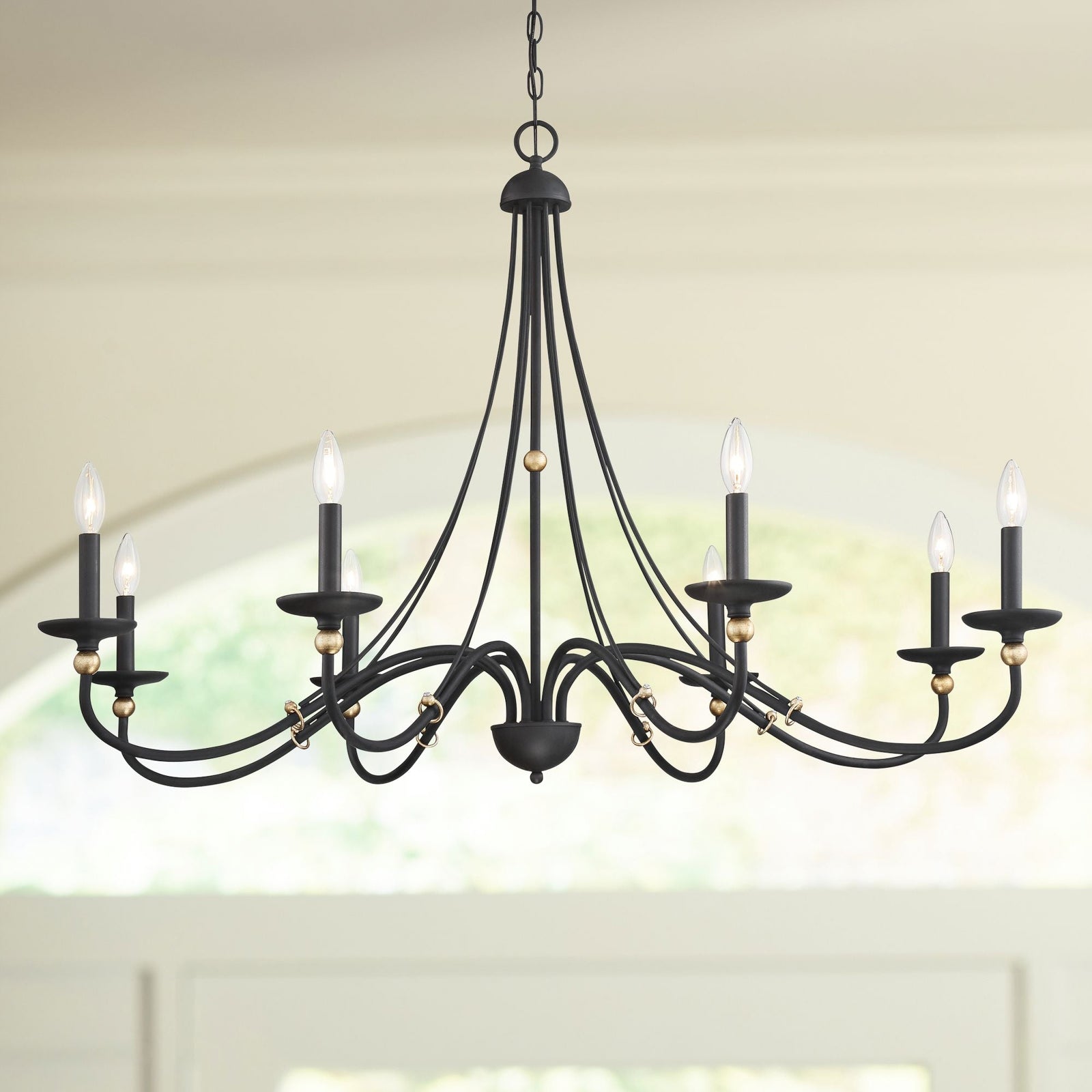 Regalia Vintage Brass Chandelier - Lamp Outdoor