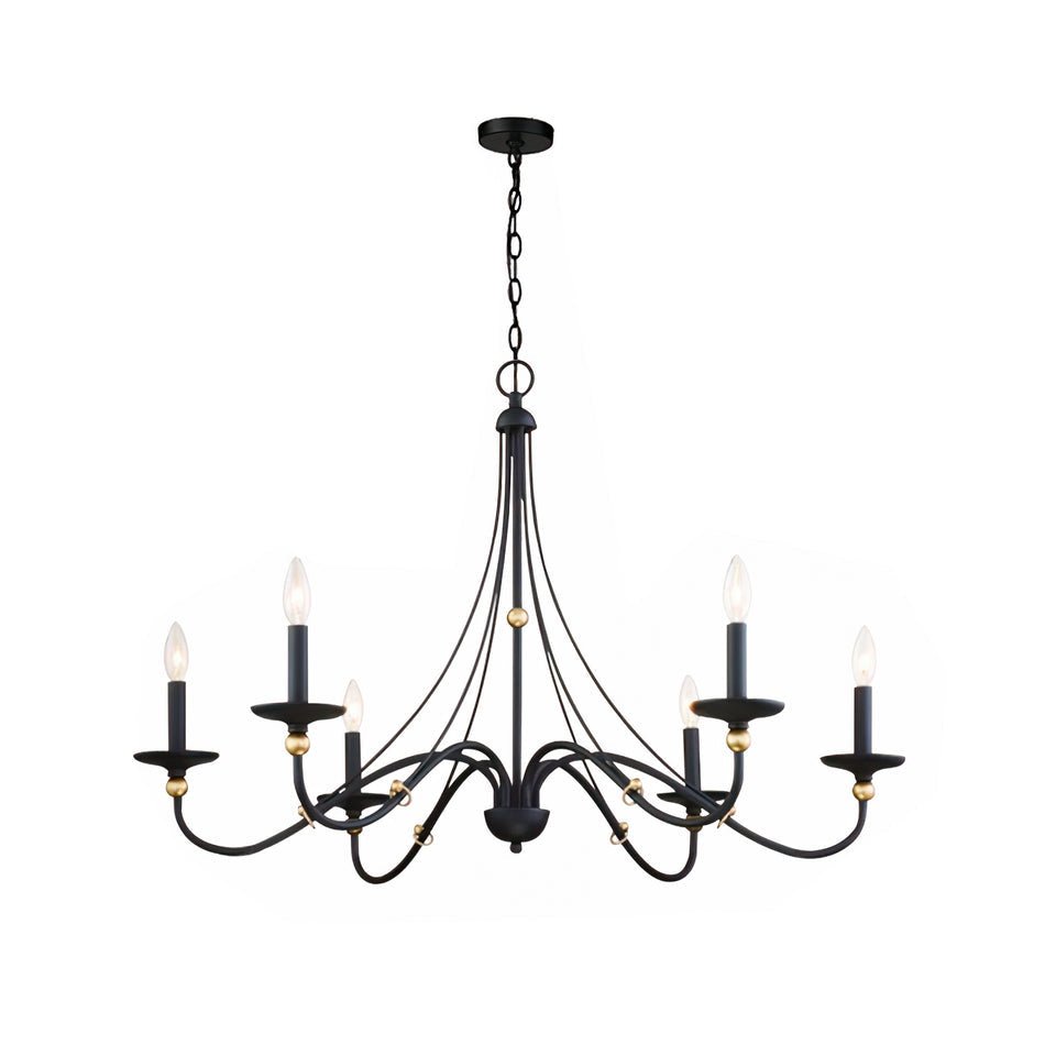 Regalia Vintage Brass Chandelier - Lamp Outdoor