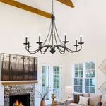 Regalia Vintage Brass Chandelier - Lamp Outdoor
