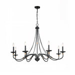 Regalia Vintage Brass Chandelier - Lamp Outdoor