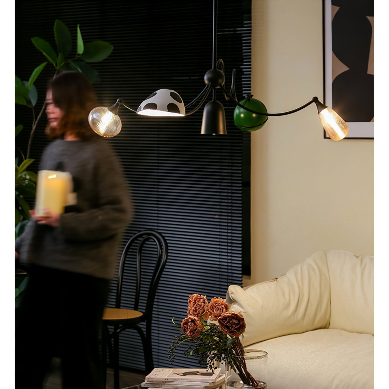 PlayfulGlass Modular Glass Pendant Light - Lamp Outdoor
