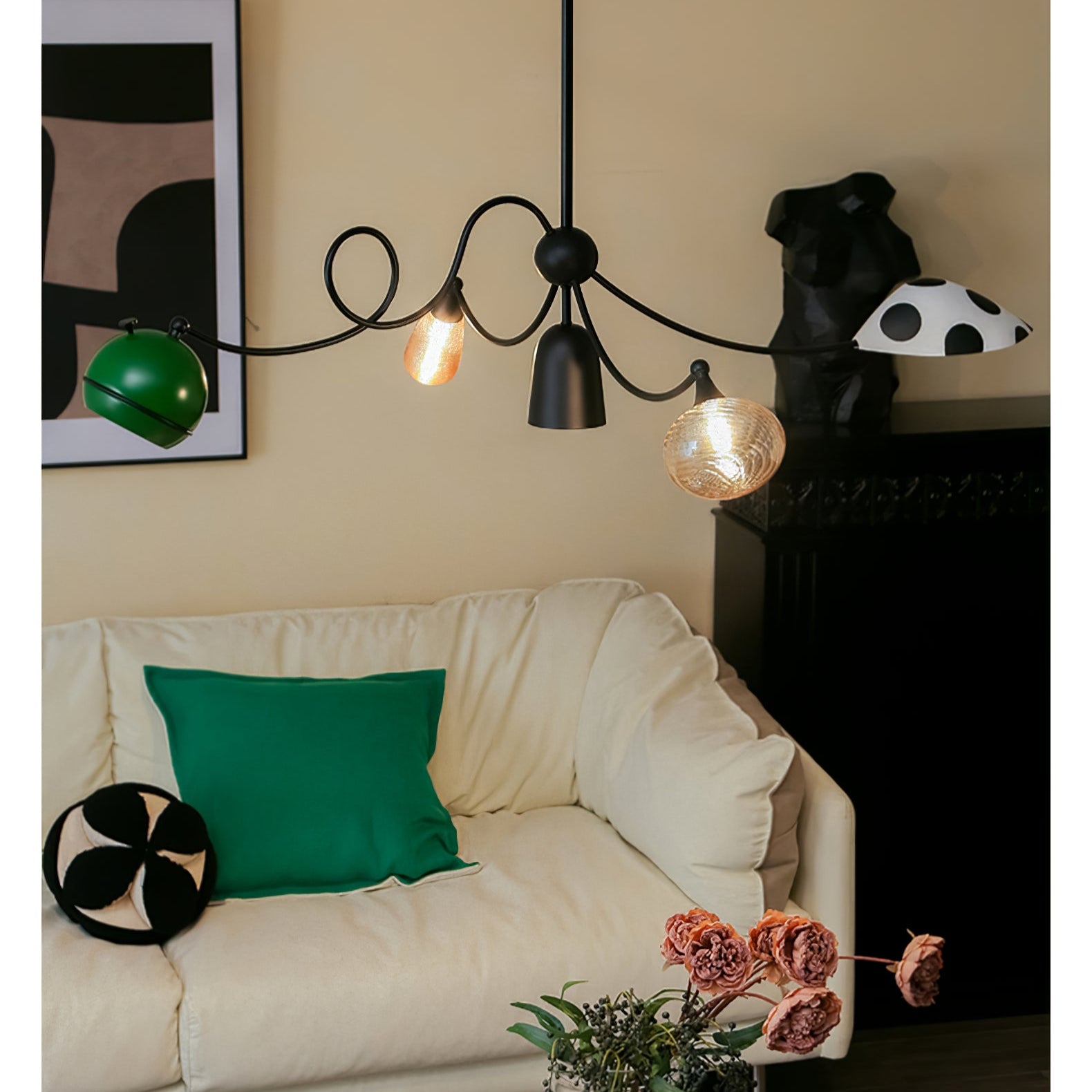 PlayfulGlass Modular Glass Pendant Light - Lamp Outdoor