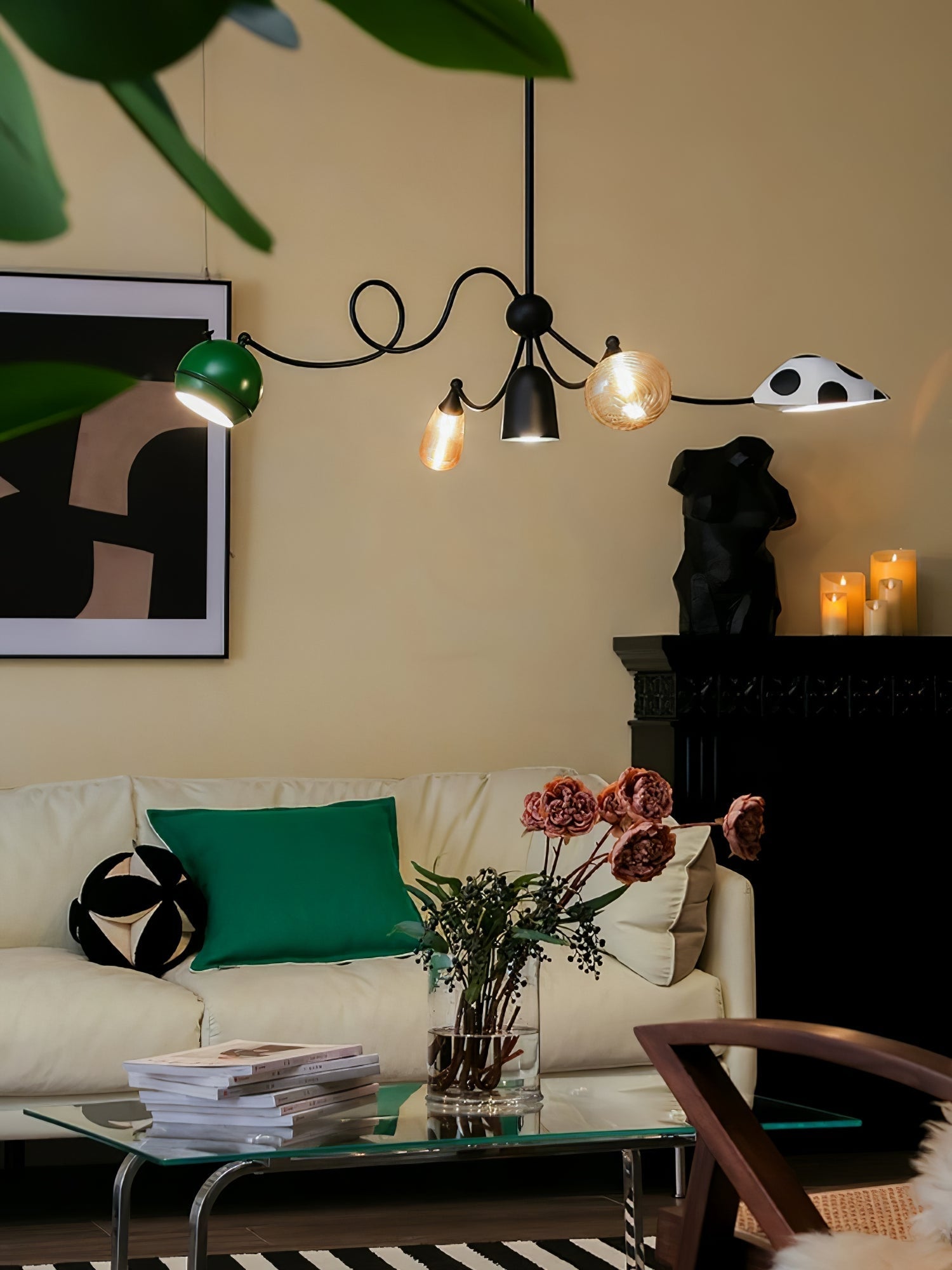 PlayfulGlass Modular Glass Pendant Light - Lamp Outdoor