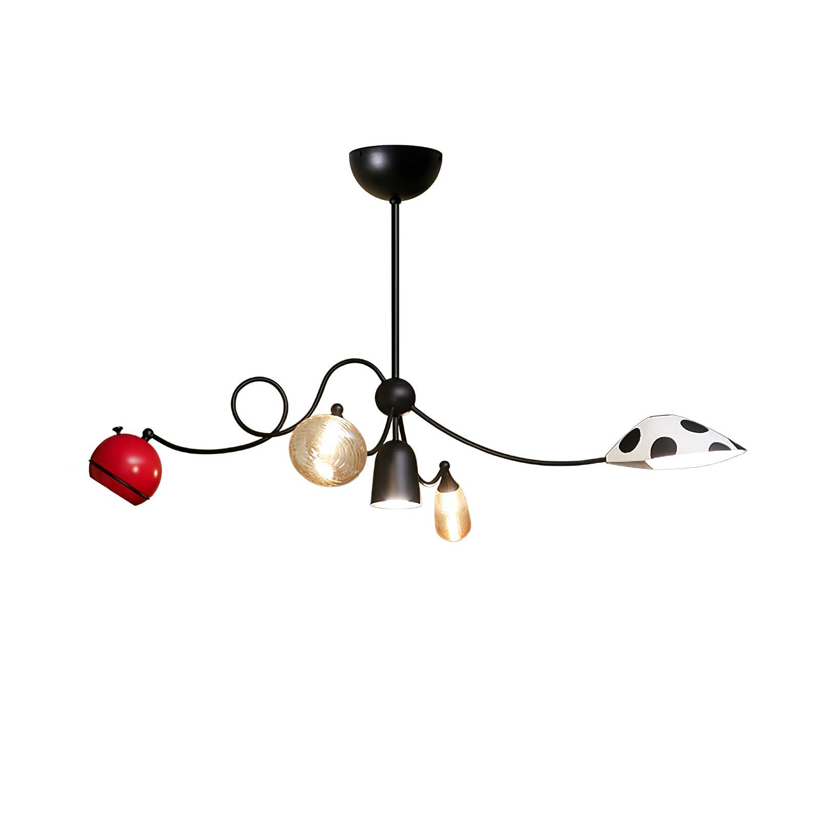 PlayfulGlass Modular Glass Pendant Light - Lamp Outdoor