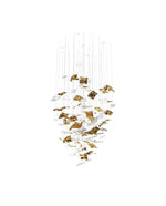 Viliros Glass Spiral Pendant Light - Lamp Outdoor