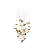 Viliros Glass Spiral Pendant Light - Lamp Outdoor
