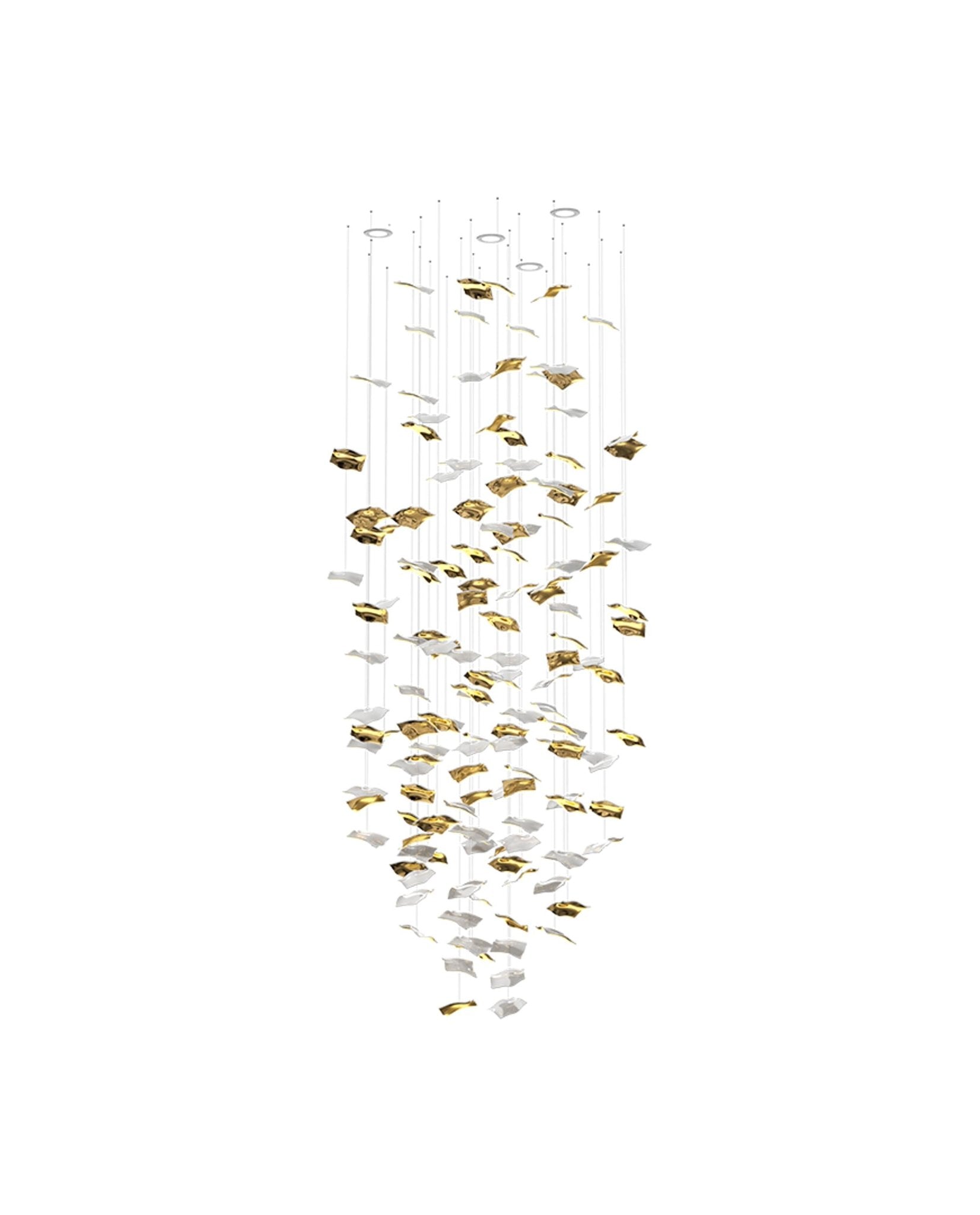 Viliros Glass Spiral Pendant Light - Lamp Outdoor