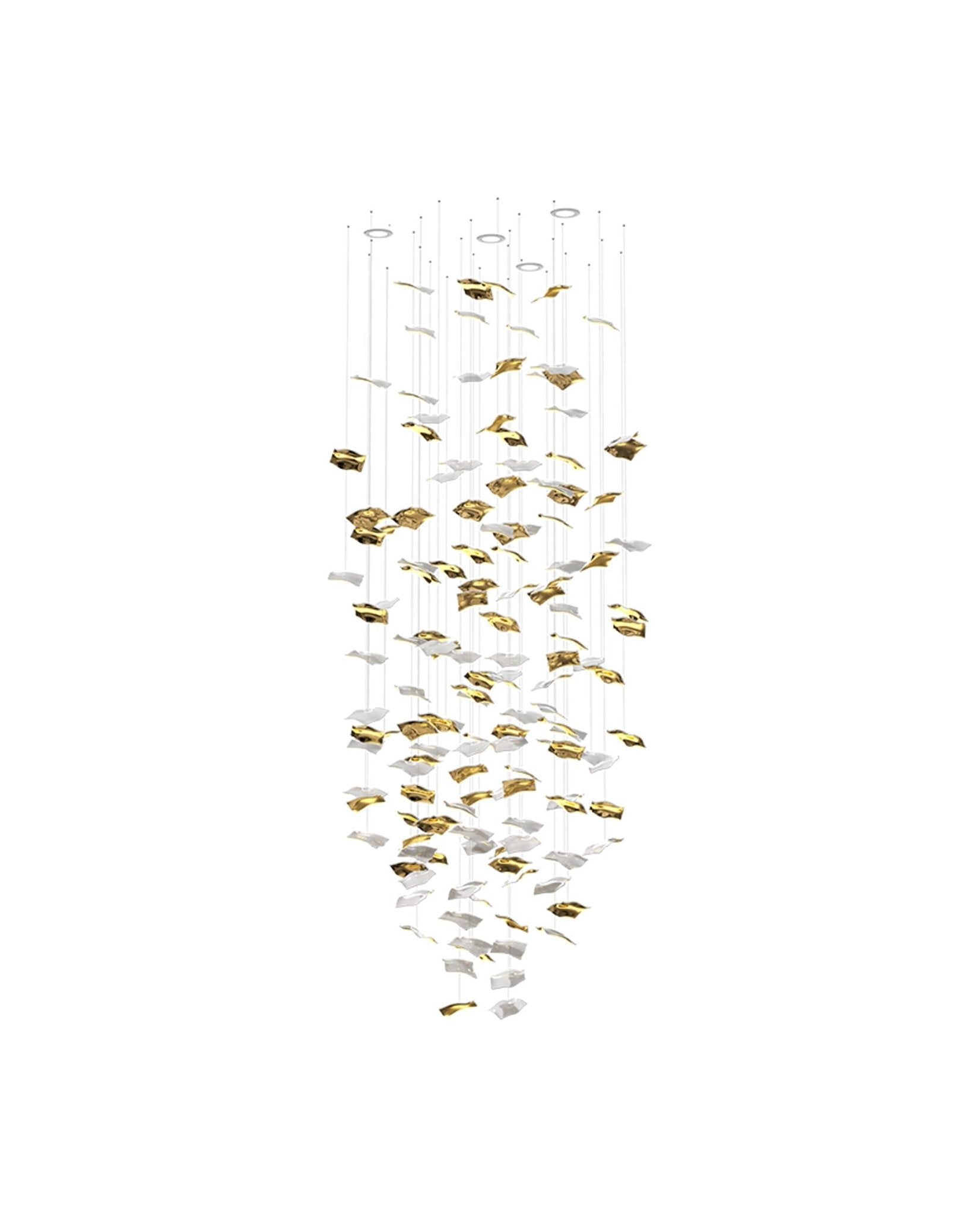 Viliros Glass Spiral Pendant Light - Lamp Outdoor