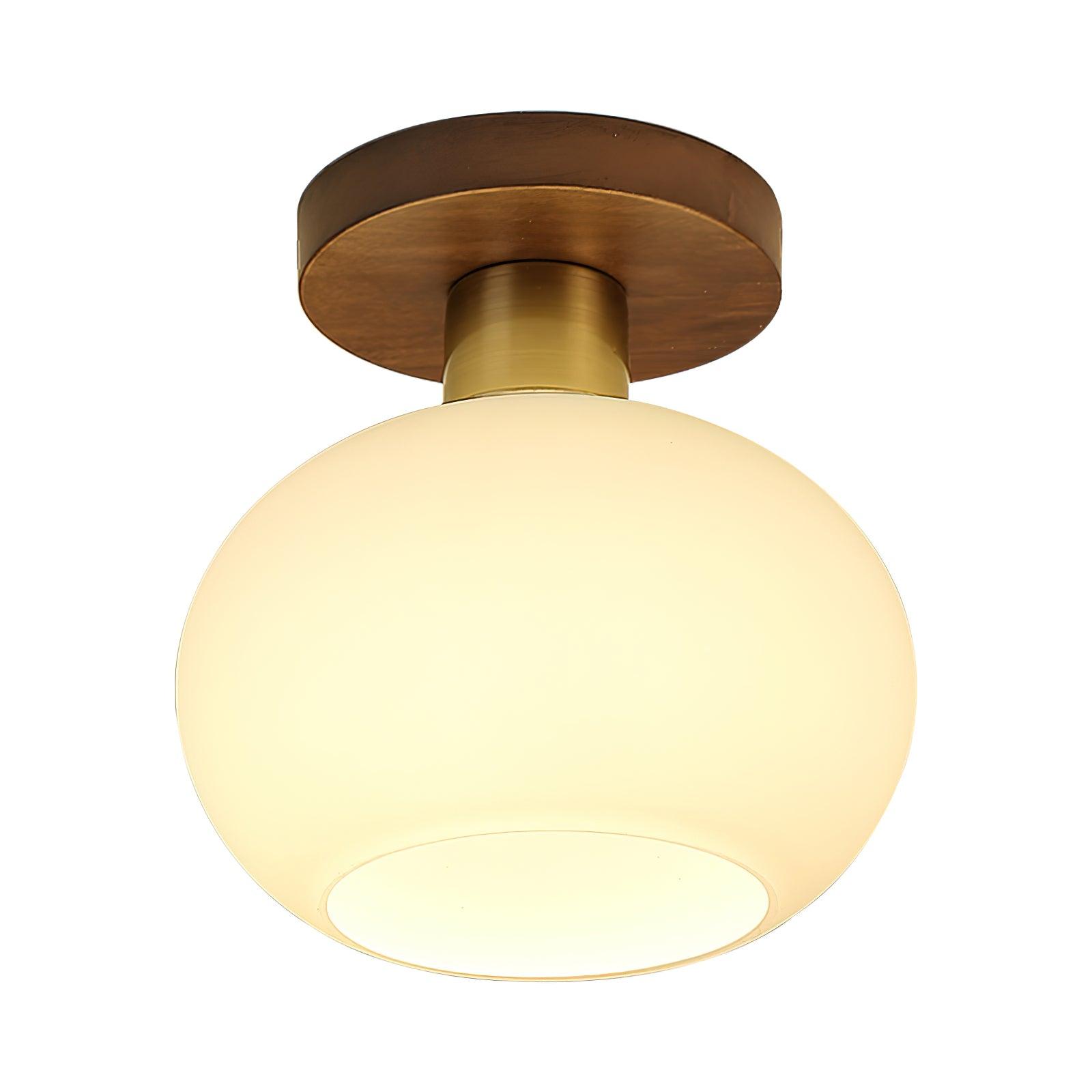 White Shell Ceiling Lamp - Lamp Outdoor