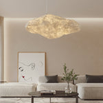 Elliros Textured Paper Pulp Pendant Light - Lamp Outdoor