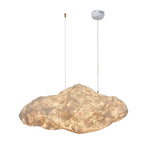 Elliros Textured Paper Pulp Pendant Light - Lamp Outdoor