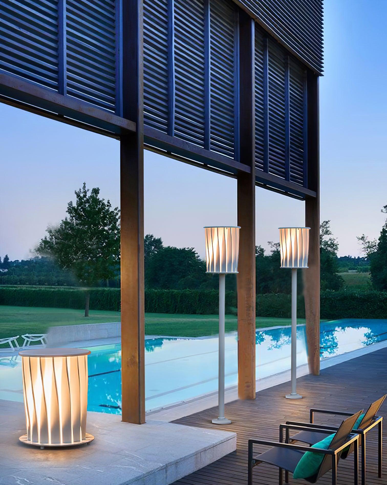 Flare Modern Aluminum Outdoor Light - Lamp Outdoor