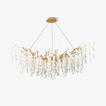 Florealis Cascading Crystal Chandelier - Lamp Outdoor