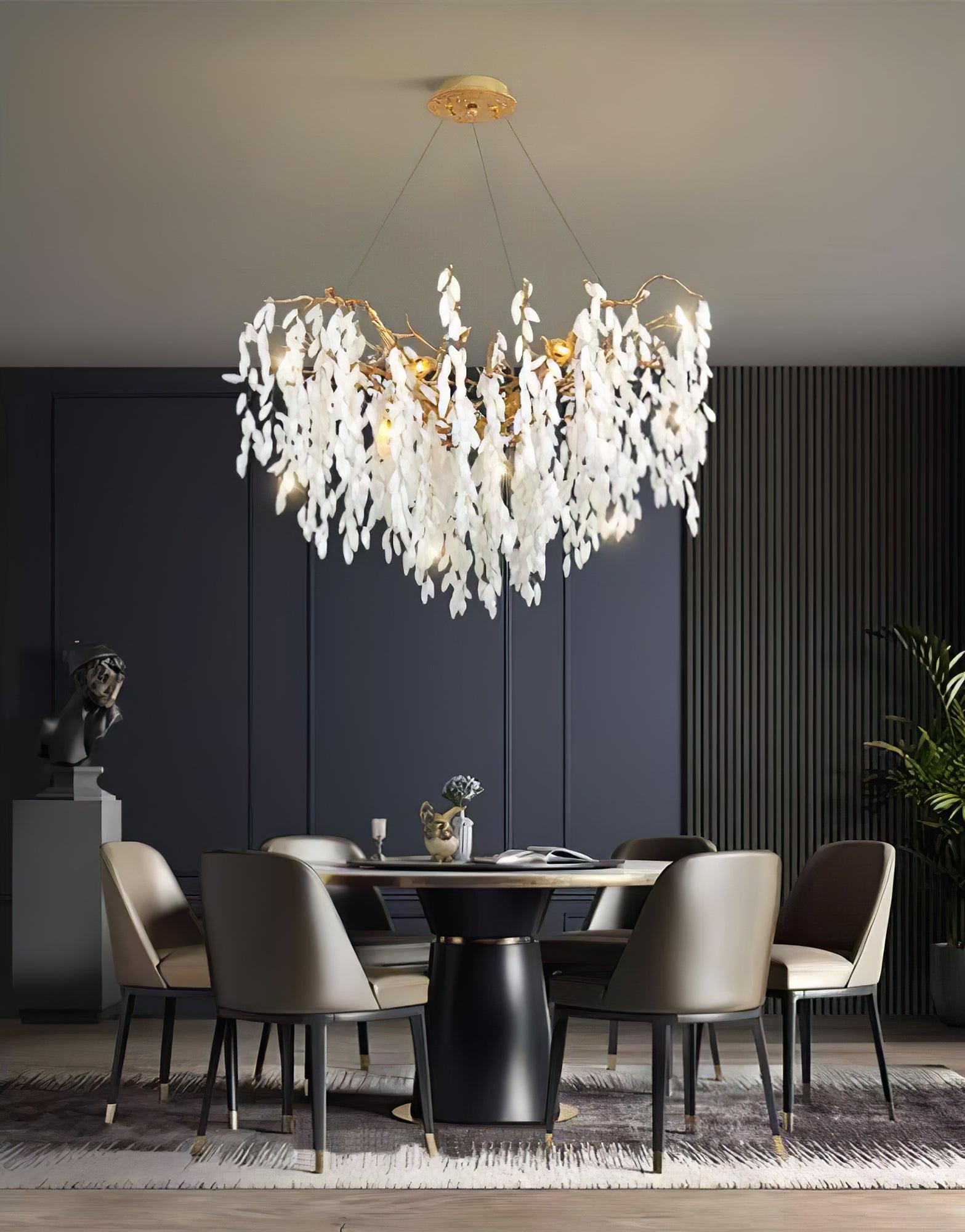 Florealis Cascading Crystal Chandelier - Lamp Outdoor