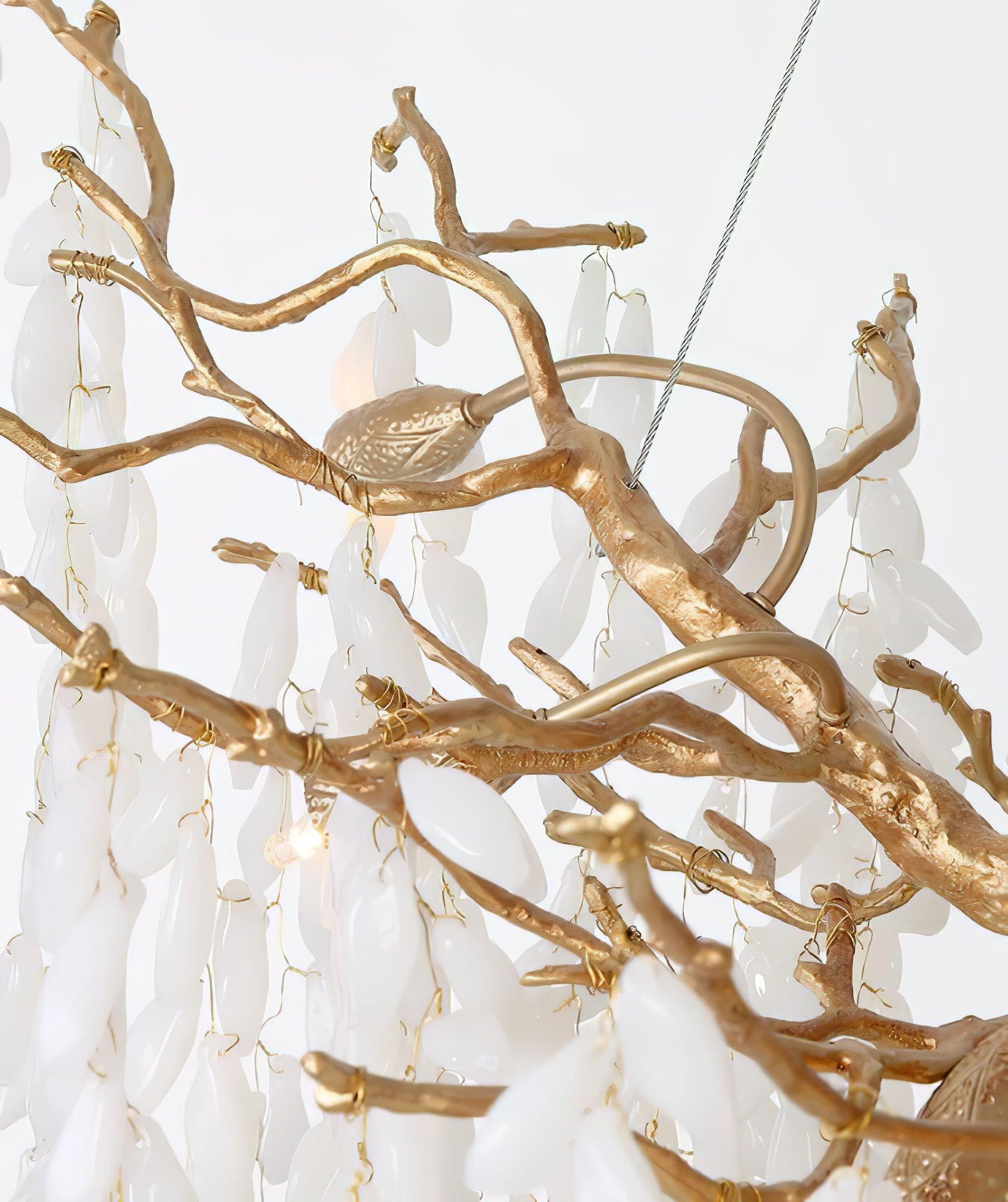 Florealis Cascading Crystal Chandelier - Lamp Outdoor