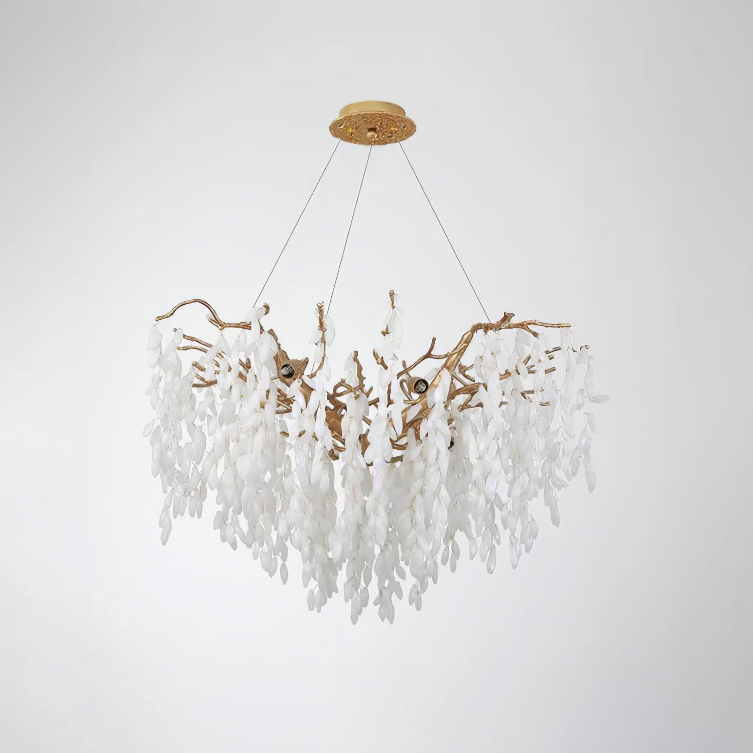 Florealis Cascading Crystal Chandelier - Lamp Outdoor