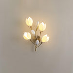 Porcelain Magnolia Wall Lamp - Lamp Outdoor
