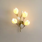 Porcelain Magnolia Wall Lamp - Lamp Outdoor