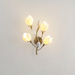 Porcelain Magnolia Wall Lamp - Lamp Outdoor