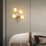 Porcelain Magnolia Wall Lamp - Lamp Outdoor
