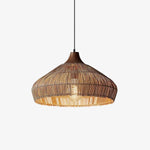 Wicker Rattan Pendant Light - Lamp Outdoor