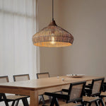 Wicker Rattan Pendant Light - Lamp Outdoor