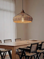 Wicker Rattan Pendant Light - Lamp Outdoor