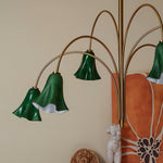 EmeraldBell Glass Pendant Chandelier - Lamp Outdoor