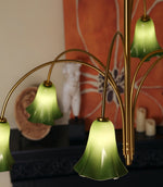 EmeraldBell Glass Pendant Chandelier - Lamp Outdoor