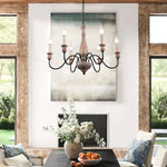 Aurora Chandelier Farmhouse Rustic - Lamp Outdoor